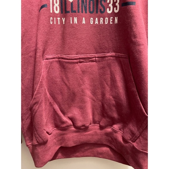 🌸✨Chicago Over-Sized Hoodie Sweatshirt Small - Picture 2 of 9